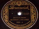 1924 Bill Chitwood Uncle Bud Landress (GEORGIA YELLOW HAMMERS) 78 Brunswick 2809