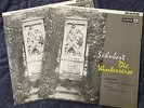 Schubert - Die Winterreise - Gérard Souzay  - HMV mono 2 lp