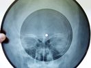X-Ray 78rpm LITTLE RICHARD Tutti Frutti RARE USSR ROENTGEN Skull Bones 1950s