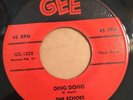 THE ECHOES   DING DONG   GEE RECORDS GG-1028   Orig. '56 Doo Wop