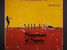 MILES DAVIS: Sketches Of Spain LP (360 label white lettering, clean VG, sm wol,