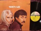 NANCY SINATRA & LEE HAZLEWOOD TRI COLOR LABEL LP / NANCY & LEE / NM-