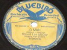 NL G MAN - Robert Lee McCoy (Nighthawk) DELTA BLUES 78 Bluebird B-7090