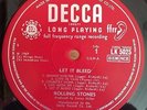 Rolling Stones, Let It Bleed, Decca unboxed Red label, Mono, London Choir censor