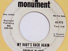 CHARLIE McCOY My Baby’s Back Again MONUMENT 45 northern soul 7”