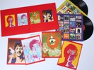 ORIGINAL PRESSING THE BEATLES RICHARD AVEDON LITHOS + VINYL 2 LP + POSTER SET