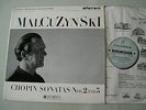 SAX 2444 CHOPIN Sonatas Nos. 2 & 3 Malcuzynski vinyl LP