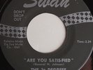 hear: THE 3 DEGREES Are You Satis-Fied northern soul 45 on In Swan (Satisfied)