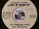 HEAR  GARAGE ROCK - THE CREATURES - JET SET - LETTERS OF LOVE / STOP YOUR SOBBIN
