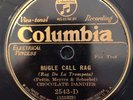 Columbia 2543D CHOCOLATE DANDIES Bugle Call Rag 1931 E 78 rpm HOT E+/ EE+