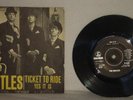 Very rare The Beatles single 45 Ticket to Ride Parlophone Sweden VG++/VG++