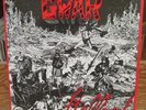 GWAR HELL-O  LP SHIMMY DISC SHIMMY 010 UMLAUTS WITH BOTH INSERTS 1988