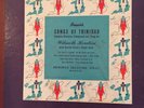 BRUNSWICK Songs Of Trinidad WILMOTH HOUDINI78 rpm 1931 SET