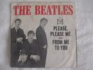 THE BEATLES - Please Please Me - RAREST VEEJAY PICTURE SLEEVE - VJ 581