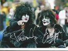 KISS Paul Stanley Eric Singer Tour 2017 Autogramm Photo signiert Meet & Greet
