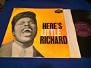 HERE'S LITTLE RICHARD original UK LONDON LP Red Print Cover CLEAN