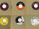 6 DOO-WOP 45s THE COUNTS, THE DELLS PLUS 4 MORE RECORDS