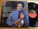 KHACHATURIAN Violin Conc. PERLMAN MEHTA Tchaikovsky LP EMI 2701081