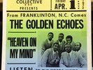 The Golden Echoes - Heaven On My Mind LP VG+ Rounder 2002 Gospel 1972 Record