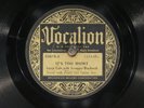 78 RPM -- Leroy Carr & Scrapper Blackwell (2 guitars), Vocalion 02875, E  Blues