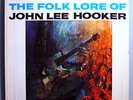 JOHN LEE HOOKER w/JIMMY REED FOLKLORE OF JLH  ORIG'61 VJ STEREO LP NICE=
