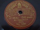 DELCROIX le beau reve - stances a Manon     / ODEON 7