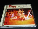 CD.FREE.LIVE IN STOCKHOLM 70.9 TITRES+5 BONUS. SOUNDBOARD RECORDING..500 COPIES