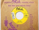 FRANKIE TYLER Valli 4 SEASONS Okeh Yellow Label 45 I GO APE / IF YOU CARE F2812