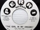 THE TOPICS Frankie Valli 4 Seasons SINGLE SIDED promo 45 GIRL IN MY DREAMS F2835