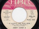 Jimmy JAMES hi diddley dee 45 boss R&B northern soul MOD popcorn HEAR ?