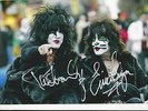 KISS Paul Stanley Eric Singer Tour 2017 Autogramm Photo signiert Meet & Greet
