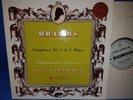 +SAX 2262 *BLUE/SILVER* KLEMPERER* BRAHMS SYMPHONY NO.1* PHILHARMONIA* NM