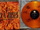 Guns N' Roses Full Band Signed Cover & LP.  Axl Rose Slash Spaghetti Incident