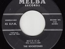 ROCKETONES - Melba 113 (small print) - Mexico / Dee I - '57 DOO-WOP 45 VG+ (1st)