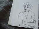 ART COVER LP by ANDY WARHOL - DRAWING of ANDRE HELLER - rare ATTERSEE EDITION NM