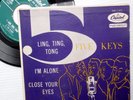 FIVE KEYS 4song doowop r&b PS 45 EP Capitol EAP 1 572 Ling Ting Tong etc   DM835