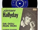 JOHNNY HALLYDAY DA DOU RON RON CHANCE 45 TOURS VINYL DANOIS DANEMARK DANISH