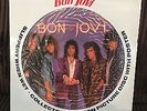 BON JOVI SLIPPERY WHEN WET PICTURE DISC  VG++ ORIGINAL VINYL RECORD