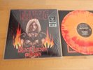 DANZIG - Black Laden Crown ORANGE / RED SWIRL YELLOW SPLATTER VINYL 600copies