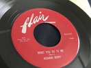 RICHARD  BERRY What You Do To Me / The Big Break   RARE 45 R&B Blues FLAIR 1055