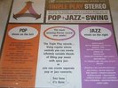 Benny Golson - Pop +Jazz = Swing / Triple Play Stereo /Audio Fidelity Stereodisc