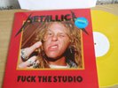 METALLICA  -  LP - Fuck the Studio - Yellow Vinyl 2016. Limited Edition of 150.