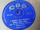 JIMMY DEAN , RARE SOUTH AFRICA PRESS , I WON'T / BIG BAD JOHN