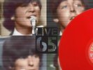 THE BEATLES, LIVE 65, Red Vinyl Record Album LP, LIMITED 200
