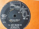 The Marvelettes . I'll keep holding on . Rare TMG 518 .