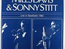 Miles Davis & Sonny Stitt - Live In Stockholm 1960 2xLP - Dragon Sweden VG+