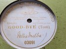 NELLIE MELBA TOSTI GOODBYE GRAMOPHONE MELBA RECORD 03091