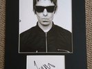 Oasis Liam Gallagher Beady eye signed 16x12 card display AFTAL PROOF