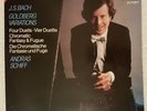BACH GOLDBERG VARIATIONS ANDRAS SCHIFF G'FOLD DECCA DIGITAL 2 LP NM