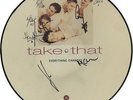 Take That Everything Changes - Autog... picture disc LP vinyl  record UK
